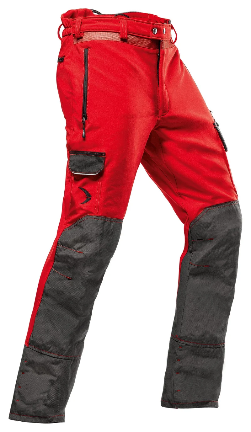 Pfanner Arborist Schnittschutzhose rot M und L