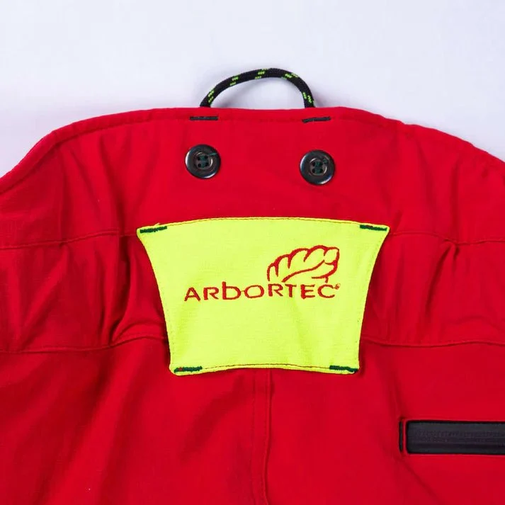 Freestyle Schnittschutzhose - rot