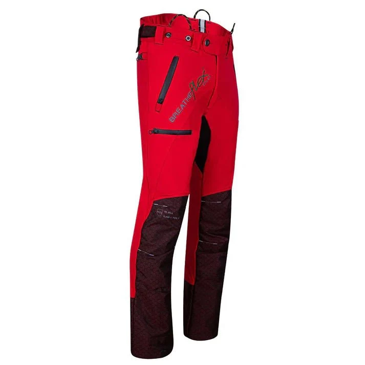 Freestyle Schnittschutzhose - rot