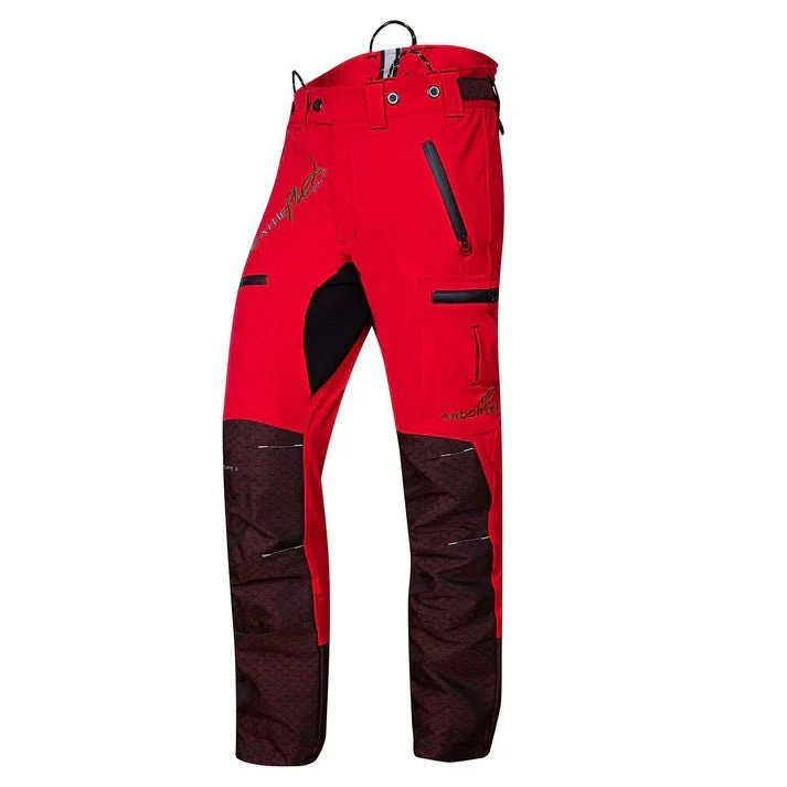 Freestyle Schnittschutzhose - rot