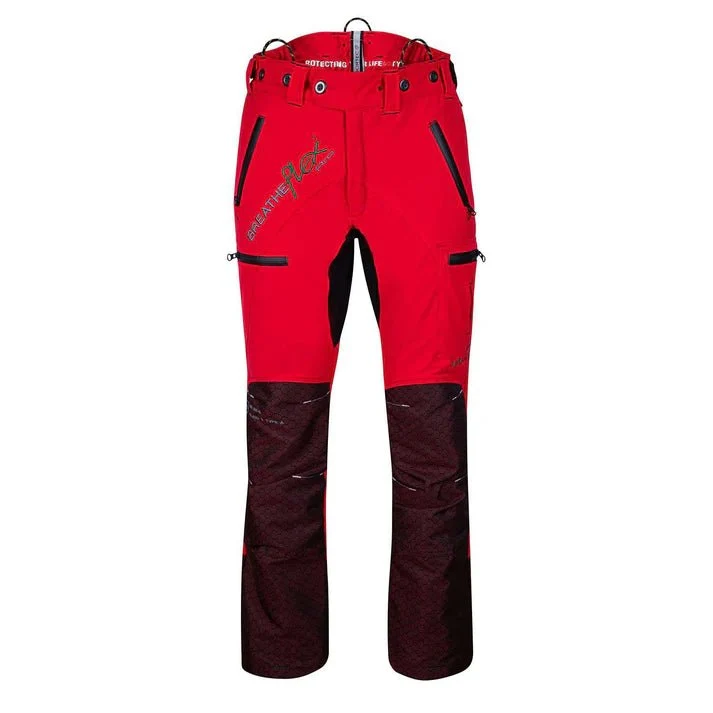 Freestyle Schnittschutzhose - rot