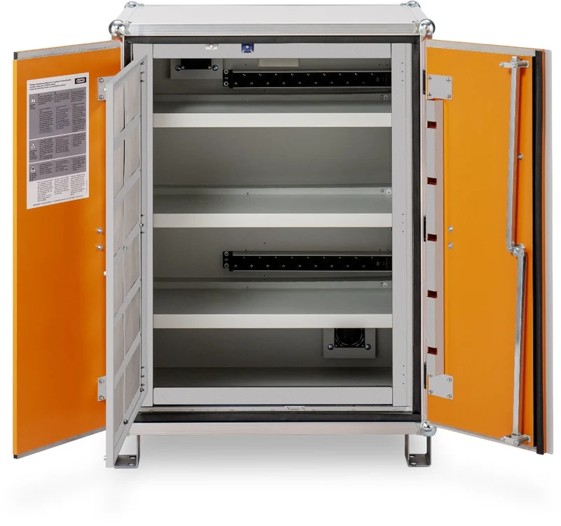 CEMO Akku-Ladeschrank Basic 8/10, 230 V mit Füßen 211.7044.000