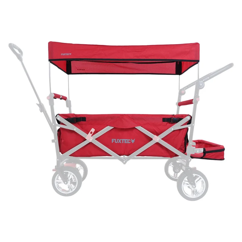 Stoffen bekleding voor Bolderkar compleet in rood CT-800