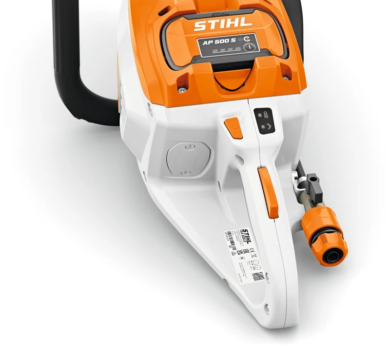 STIHL Akku-Trennschleifer TSA 300, ohne Akku und Ladegerät mit 300 mm Kunstharz-Trennscheibe für Baustahl