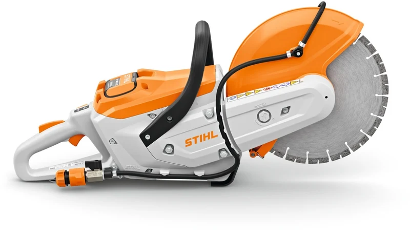 STIHL Akku-Trennschleifer TSA 300, ohne Akku und Ladegerät mit 300 mm Kunstharz-Trennscheibe für Baustahl