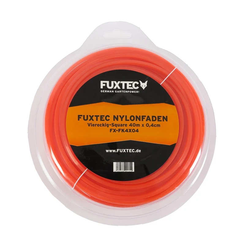 FUXTEC nylondraad - vierkant 40m x 0.4cm