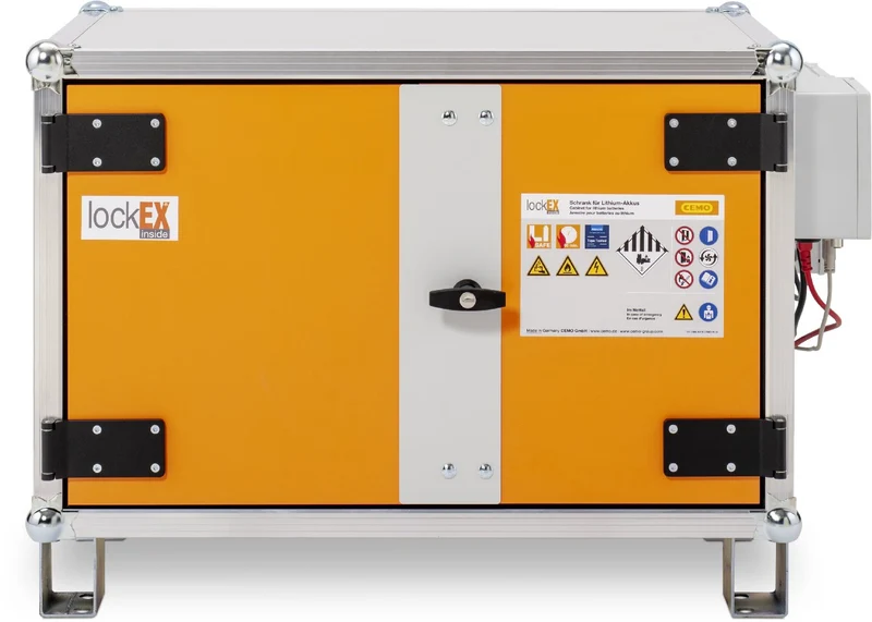 CEMO Akku-Ladeschrank Premium Plus 8/5 230 V, mit Füßen 211.7043.010
