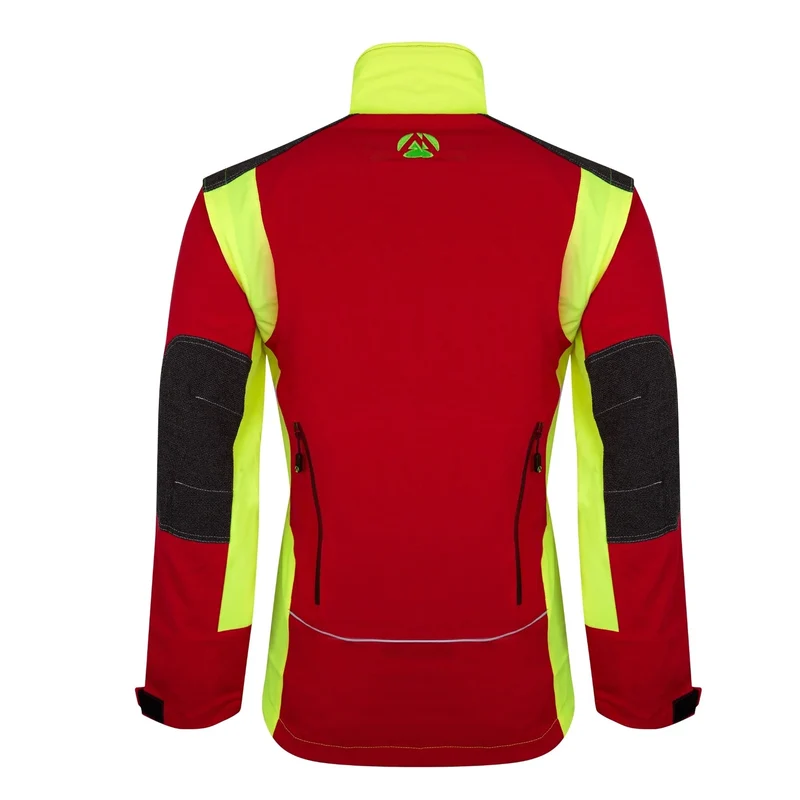 Arbortec Arbeitsjacke - rot-gelb
