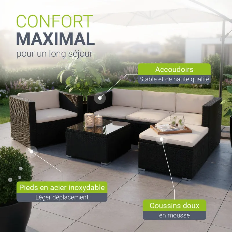 Polyrattan Lounge Punta Cana
