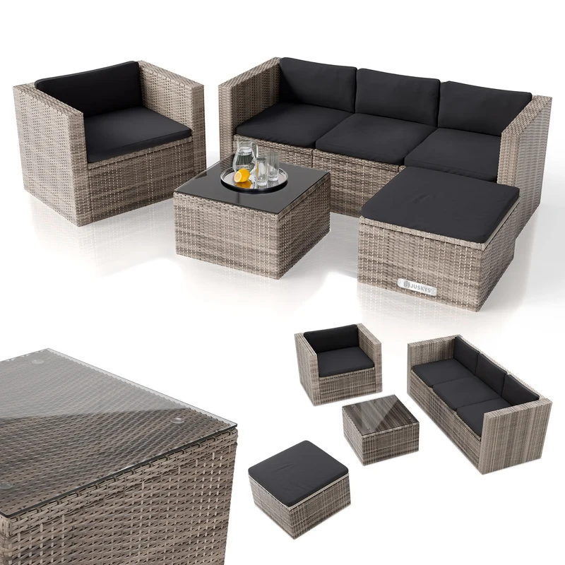 Polyrattan Lounge Punta Cana