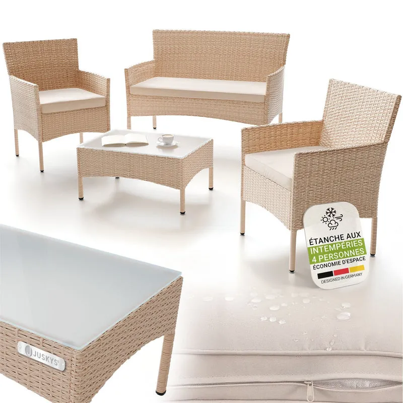 Polyrattan Sitzgruppe Fort Myers