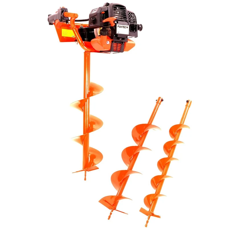 B-WARE FUXTEC Grondboor Benzine incl. 100/150/200mm hulpstukken - 52cc - FX-EB152 (Nederlands instructieboek)