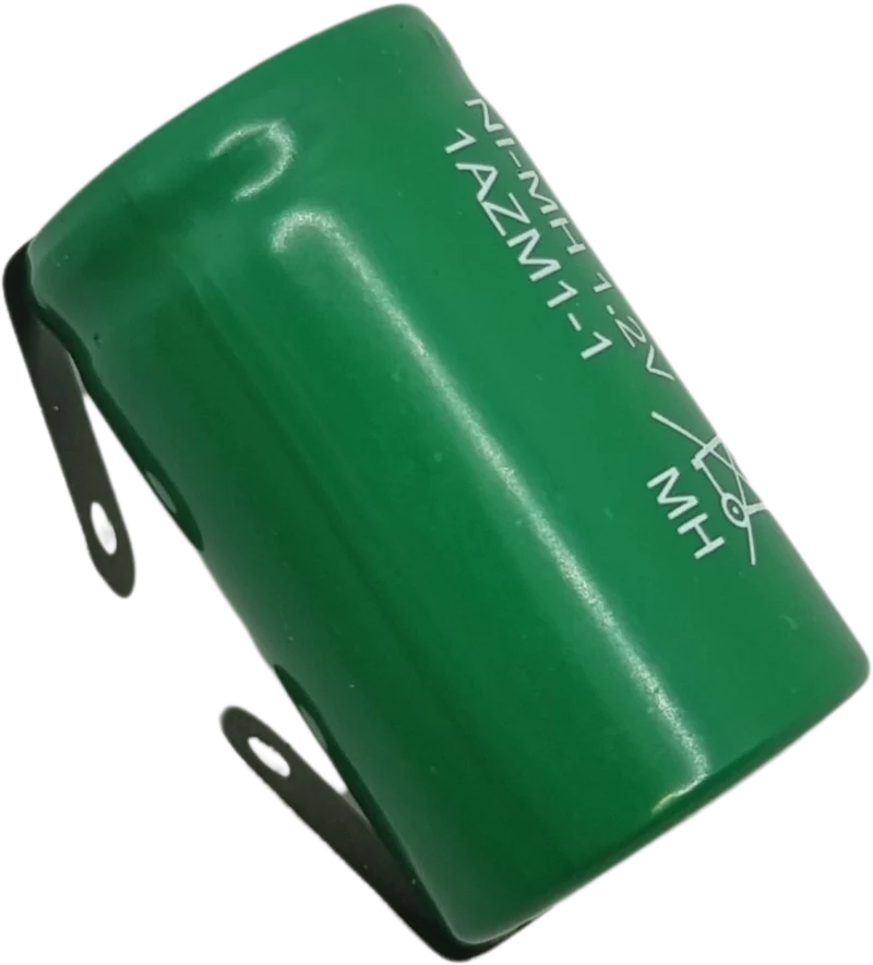 Accu NiMH 1.2V 1100mAh 2/3A à souder – Batterie rechargeable avec languettes assemblage pack