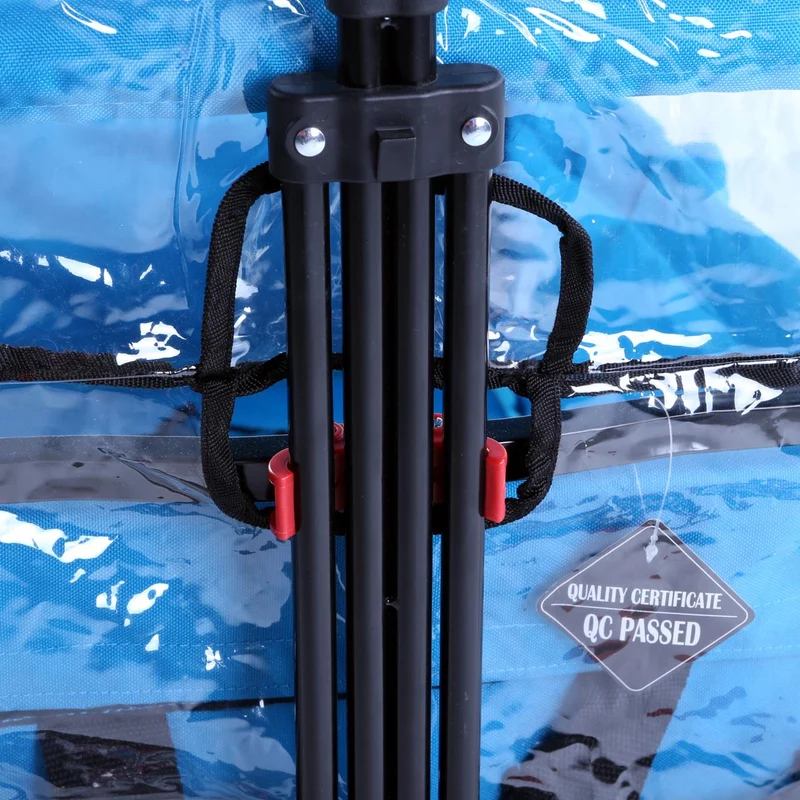 FUXTEC Regenhoes transparant voor Bolderkar CT500