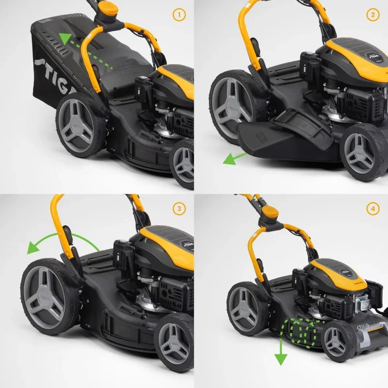 STIGA Combi 748 SE Benzin-Rasenmäher