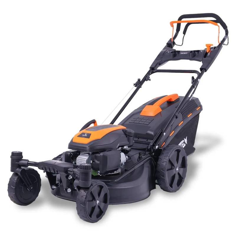 B-WARE FUXTEC Grasmaaier Benzine - 51cm - 4-takt - 170cc - zelfrijdend / zelftrekkend /achterwielaandrijving - Mulchfunctie - Opvangbak 60L - FX-RM5170agile