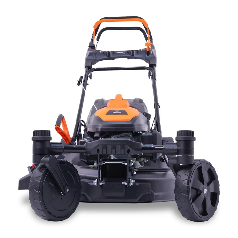 B-WARE FUXTEC Grasmaaier Benzine - 51cm - 4-takt - 170cc - zelfrijdend / zelftrekkend /achterwielaandrijving - Mulchfunctie - Opvangbak 60L - FX-RM5170agile