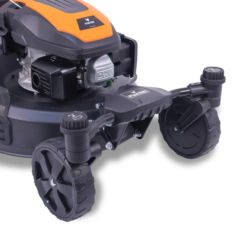 B-WARE FUXTEC Grasmaaier Benzine - 51cm - 4-takt - 170cc - zelfrijdend / zelftrekkend /achterwielaandrijving - Mulchfunctie - Opvangbak 60L - FX-RM5170agile