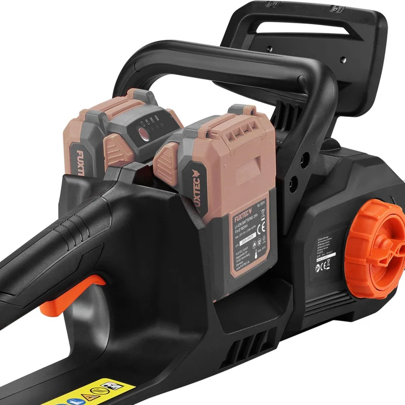 B-WARE Snoerloze kettingzaag 2x20V FUXTEC FX-E2KS zonder batterij en oplader