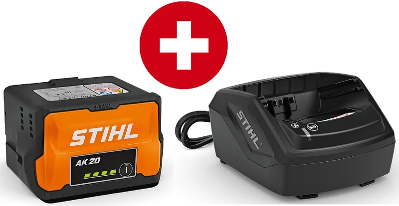 STIHL Starter Set mit Akku AK 20 und Ladegerät AL 101