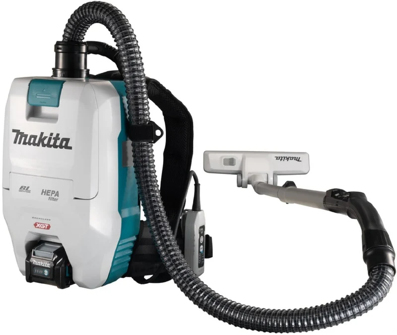 Makita Akku-Rucksackstaubsauger VC008GZ09 - ohne Akku und Ladegerät