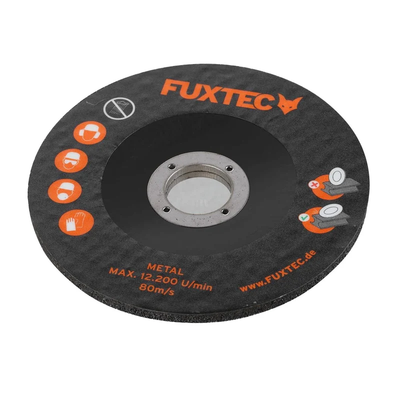 20V accu haakse slijper FX-E1WS20 FUXTEC - met 2Ah accu en 2,4A oplader