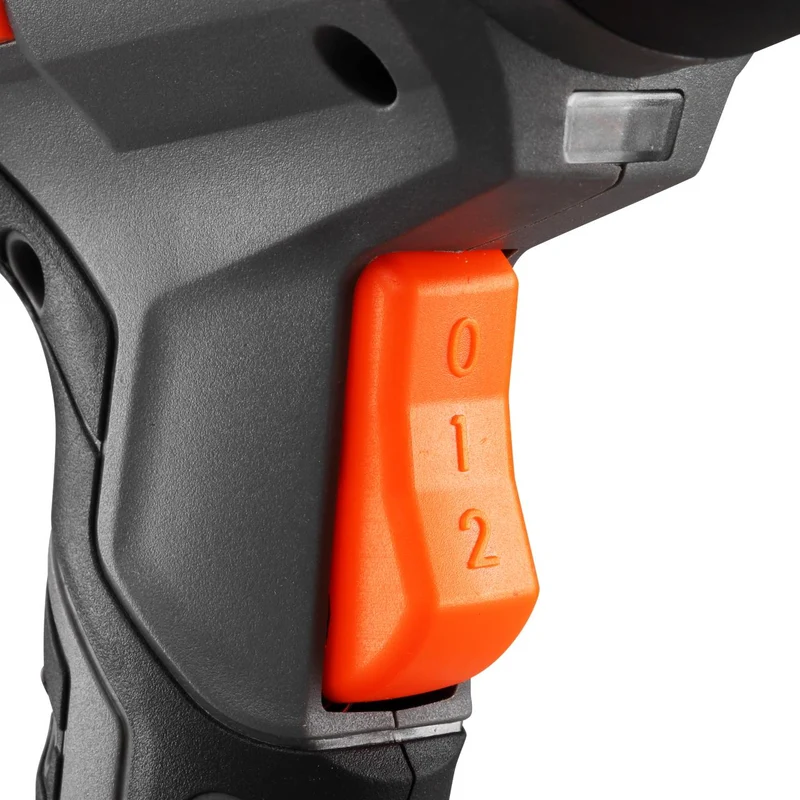 FUXTEC heteluchtpistool accu 20V - heatgun - set met batterij (2Ah) en lader (1A)