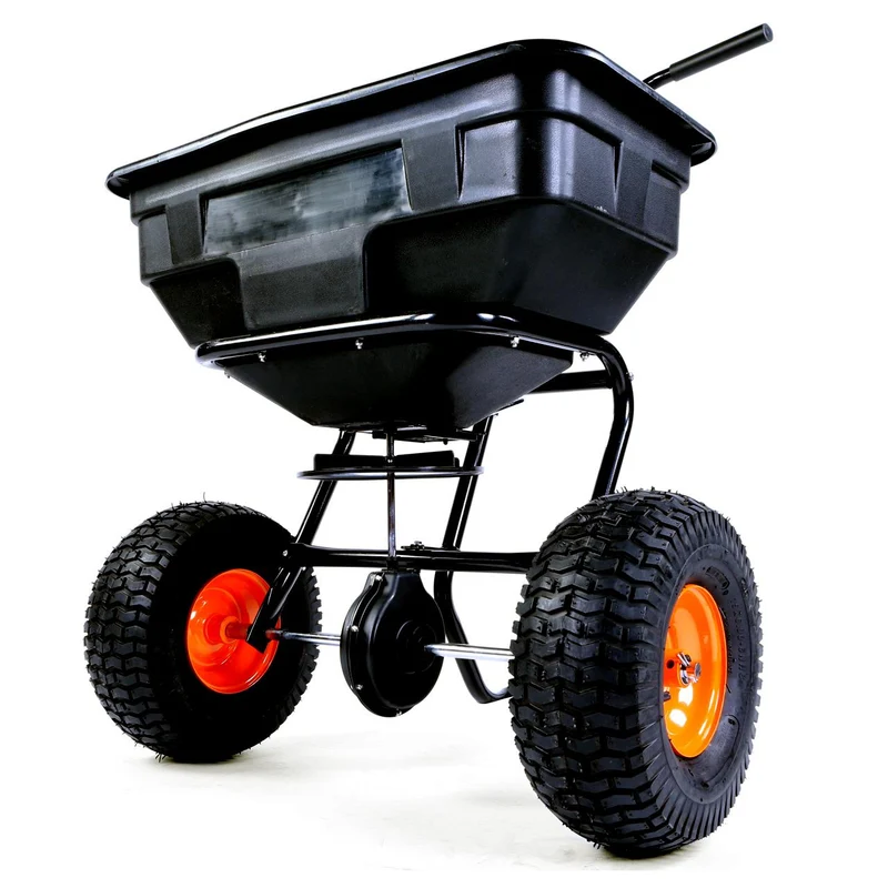 FUXTEC strooiwagen / hoogwaardige handgeleide strooier / centrifugaal strooier FX-GS56