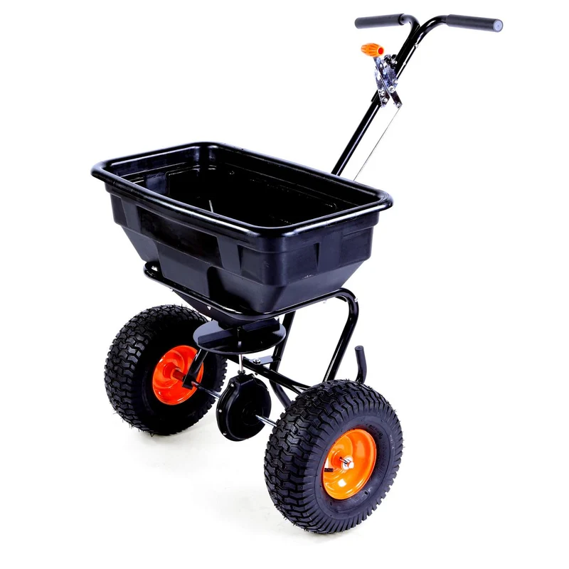 FUXTEC strooiwagen / hoogwaardige handgeleide strooier / centrifugaal strooier FX-GS56
