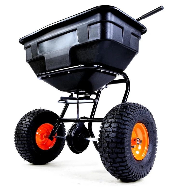 FUXTEC strooiwagen / hoogwaardige handgeleide strooier / centrifugaal strooier FX-GS56
