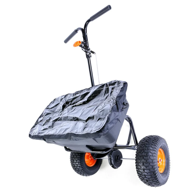 FUXTEC strooiwagen / hoogwaardige handgeleide strooier / centrifugaal strooier FX-GS56