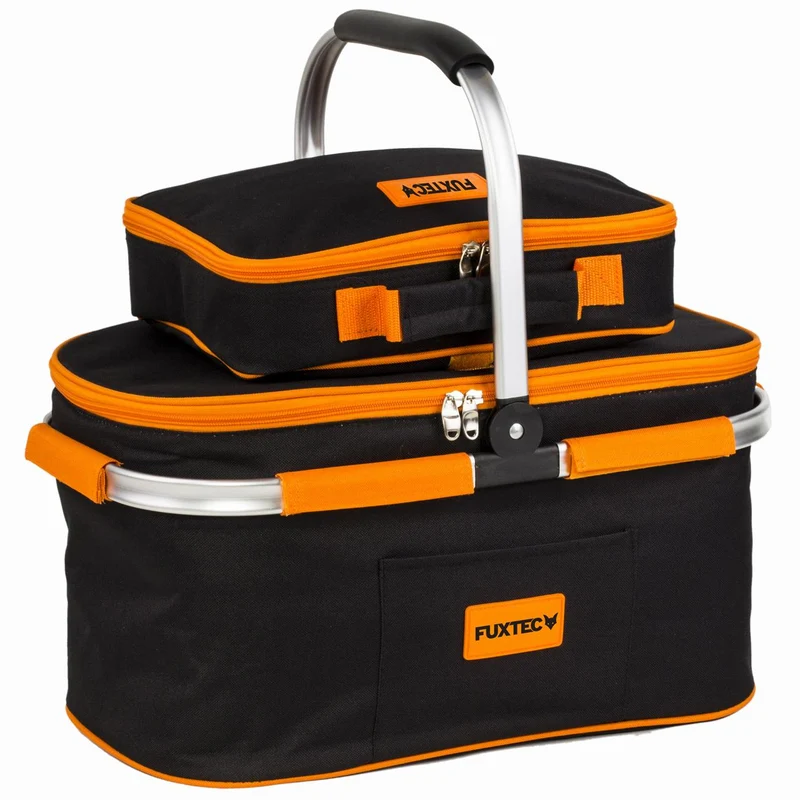 FUXTEC Picknickmand "Familie" - Set voor 4 personen