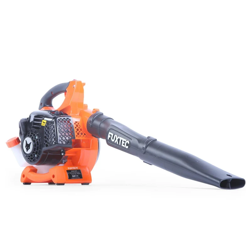 FUXTEC FX-LBS126 4-in-1 bladzuiger, bladblazer, bladversnipperaar incl. twee blaaspijpen