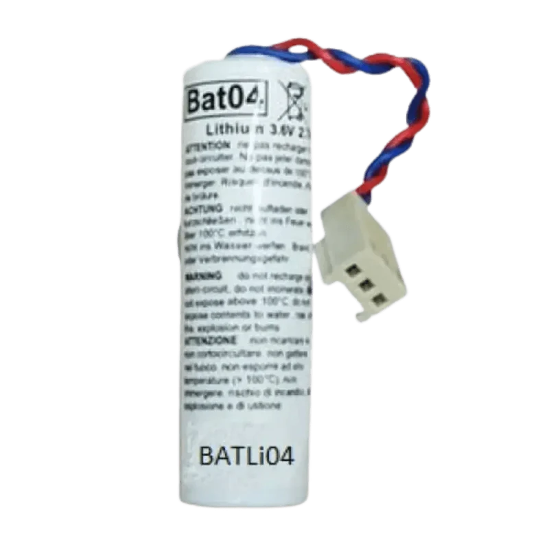 Pile lithium BATLI04 3.6V 2.7Ah compatible Hager Daitem