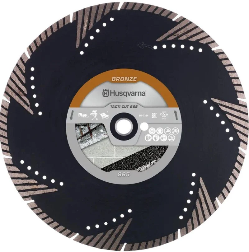 Husqvarna Trennscheibe TACTI-CUT S65 400 10 25.4/20 Leistungsgrad Bronze