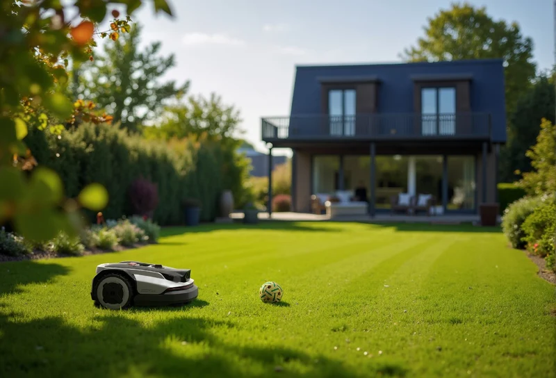 Roborock kabelloser Mähroboter RockNeo Q110 - für mittlere Rasenflächen