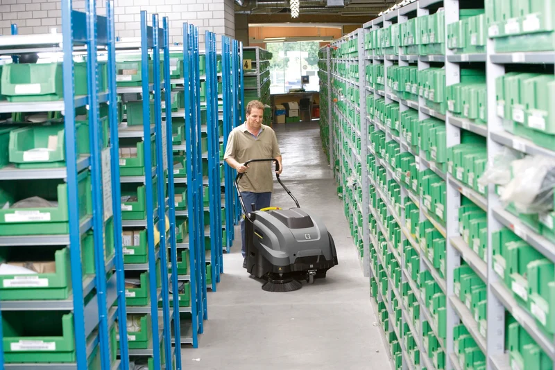 Kärcher KM 75/40 W Bp Pack Handgeführte Kehr-/ Kehrsaugmaschinen