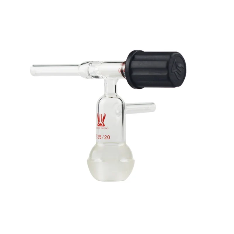 Anschlussadapter mit Kugelgelenk KS 35/20 für Chromatographie-Flusskontrolle
