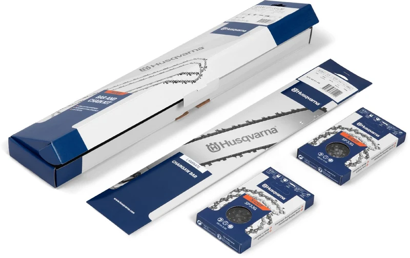 Husqvarna Ersatz-Set Kit SP33G 72TG / .325 / 1,3 mm HM 2 Ketten und 1 laminierte Schiene
