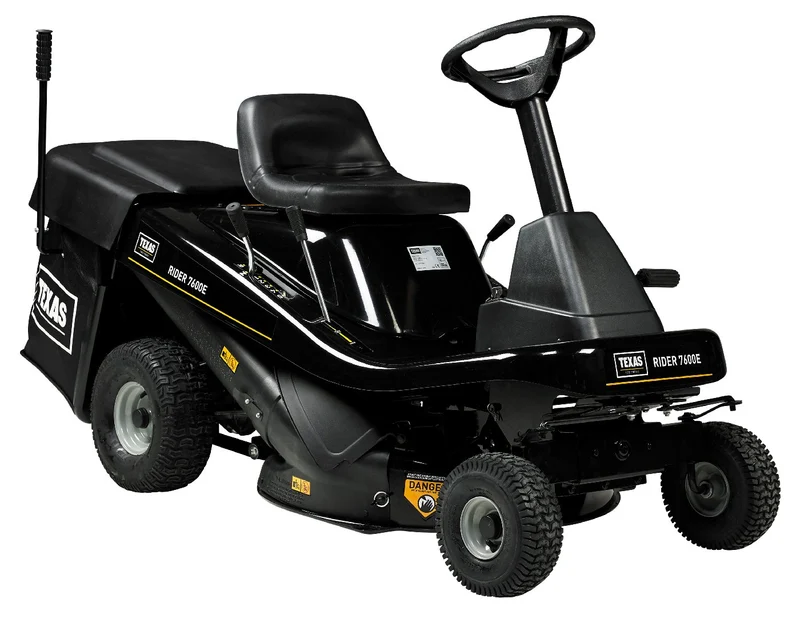 Texas Aufsitzmäher Rider 7600E 3in1 inkl. Mulchkit