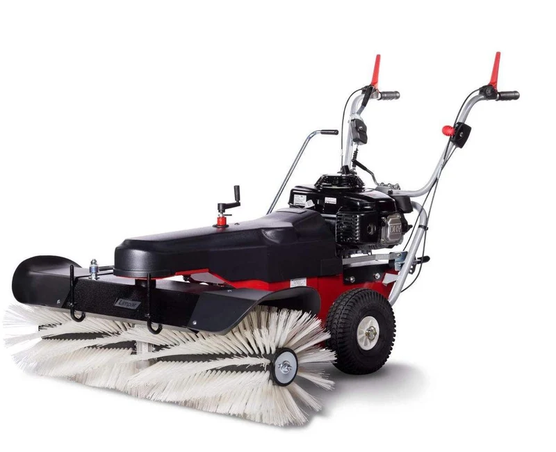 4F Kehrmaschine Limpar 122 B&S mit Winterkehrbürstensatz
