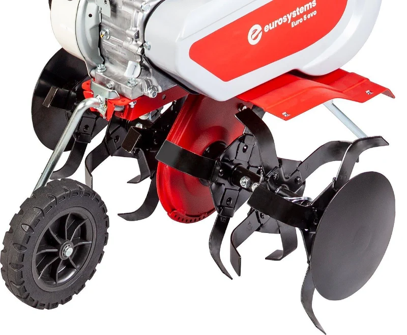 Eurosystems Motorhacke EURO5 EVO Honda 2V+1R mit 50 / 75 cm Verstell-Hacksatz