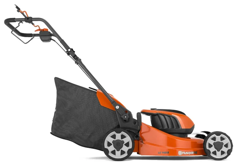 Husqvarna Akku-Rasenmäher LC 142iS - Set mit Akku BLi20 und Ladegerät C80