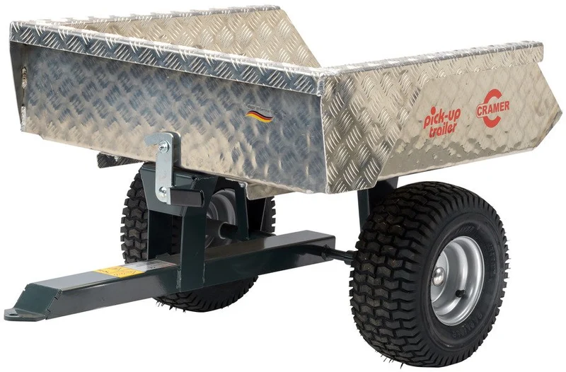 Remarc Anhänger GT-Trailer, kippbar - mit Wanne aus Aluminium Riffelblech