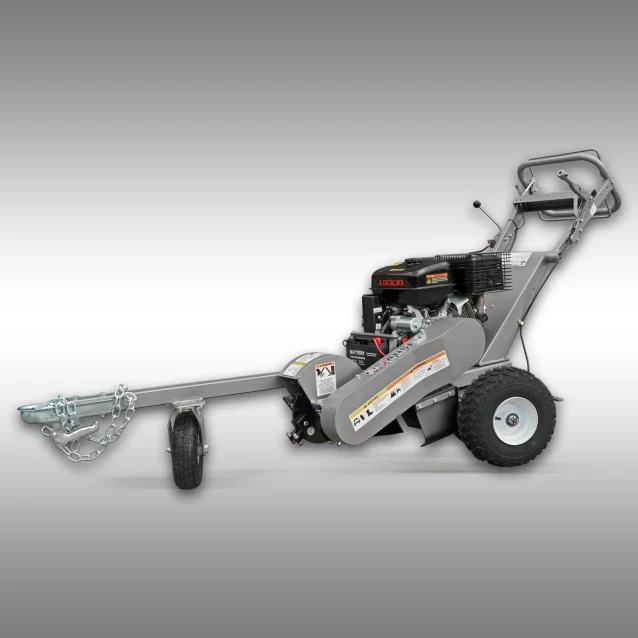 Jansen Stubbenfräse BSF-15pro, Baumstumpffräse, Wurzelfräse, 15 PS E-Start