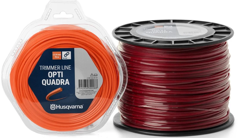 Husqvarna Trimmerfaden Opti-Quadra 2,4mm / 210 m Länge