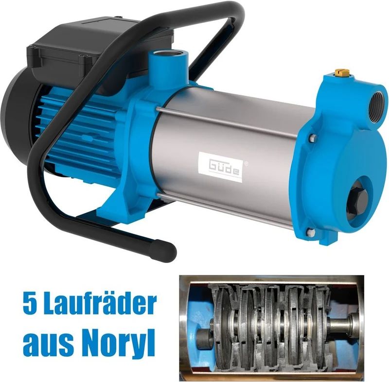 Güde Elektro-Gartenpumpe MP 120/5A/GJ