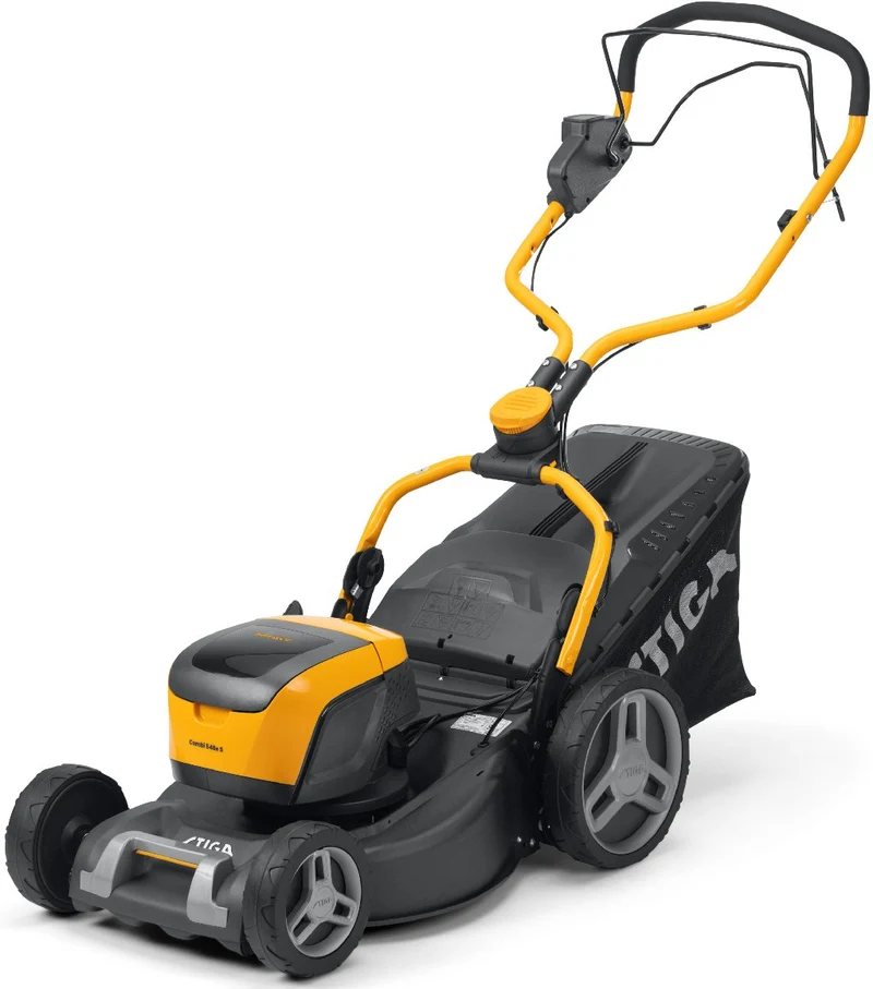 Stiga Akku-Rasenmäher mit Radantrieb Combi 548e S Kit mit 5 Ah Akku und Ladegerät