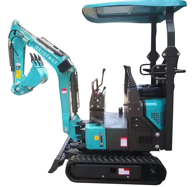 Akrotect Bagger AK 100-1V Knickmatik und Verstellfahrwerk