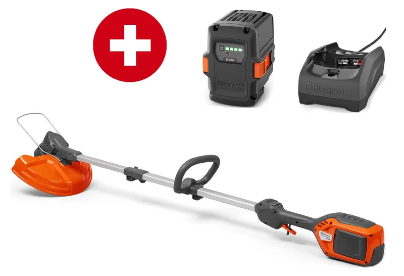 Husqvarna Akku-Trimmer 215iL - Set mit Akku B140/Bli20 und Ladegerät C80